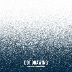 stipple pattern dotted geometric background vector image