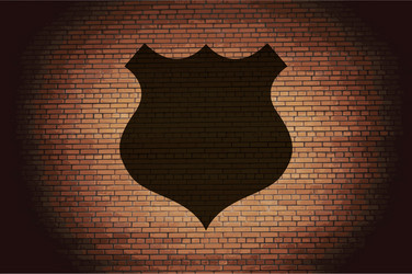 shield flat modern web button and space for your vector image