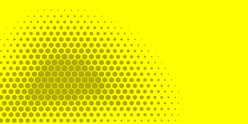 geometric abstract hexagon two color background vector image