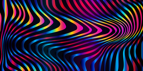 Cyberpunk Retro Pattern Background vector image