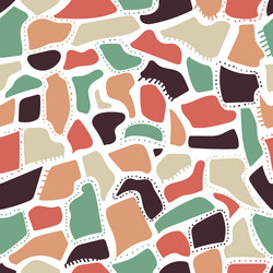abstract seamless pattern randomly disposed vector image