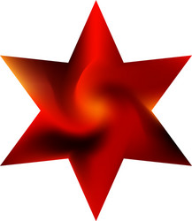 colored background in form a shape vector image
