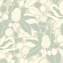 Leaf Pattern - Botanical Repeat vector image