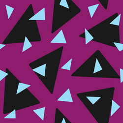 seamless pattern with randomly scattered vector image