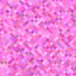 pink square pattern background - geometrical vector image