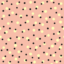 seamless pattern with irregular polka dot simple vector image