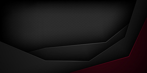 black abstract background with overlapping vector image