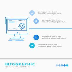 command computer function process progress vector image