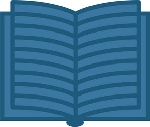 notebook icon simple element from school icons vector image