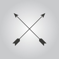 Arrow icon arrows symbol flat vector