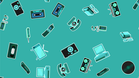 texture seamless pattern old retro hipster vector image