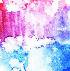 Watercolor design elements vector