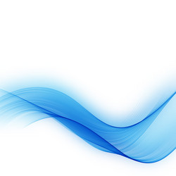 abstract color wave design element blue eps vector image