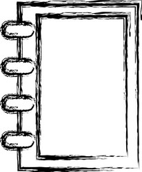 notebook icon image vector image