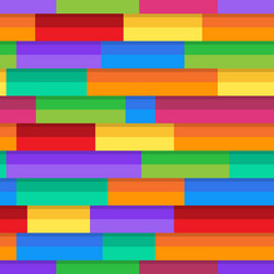 horizontal pattern colorful stripe seamless vector image