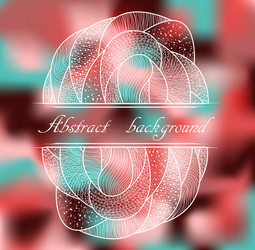 abstract colorful background with pattern vector image