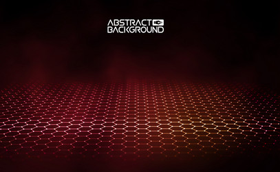 Futuristic hexagon Royalty Free Vector Image - VectorStock
