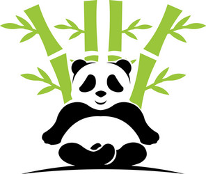 panda animal vector