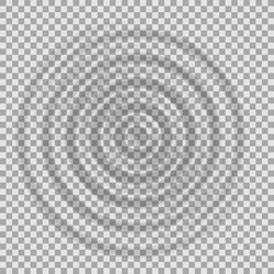 Ripple water top view Royalty Free Vector Image