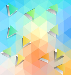 Abstract polygonal background vector