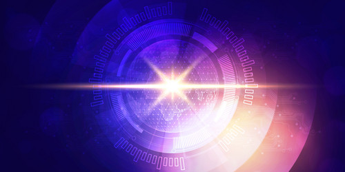 digital technology futuristic internet network ai vector image