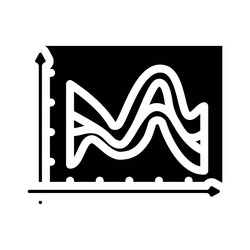 hyperparameter tuning machine learning glyph icon vector image