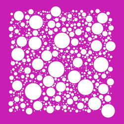 Random circles pattern texture vector