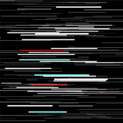 glitch elements set computer screen error vector image