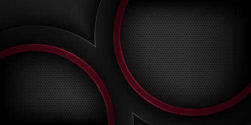 black abstract background with overlapping vector image