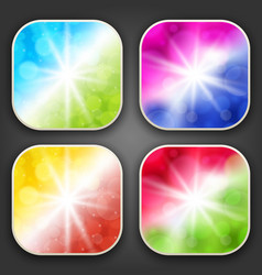 abstract backgrounds with for the app icons vector image