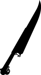 antique vintage knife Vector Image