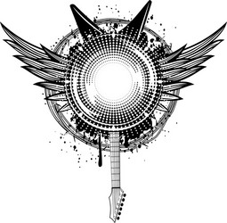 Rock & Grunge Frame Vector Image