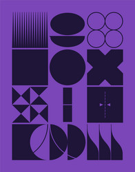 Abstract Geometric Pattern Vector Image