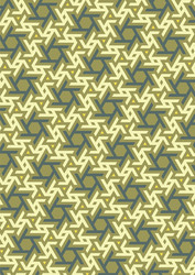 geometric pattern hexagonal grid vector image