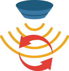 tilt sensor icon simple element from sensors vector image