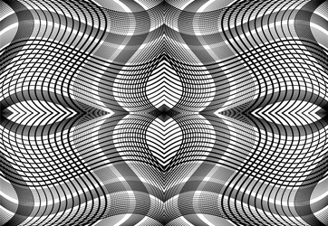 repeatable and tileable grid mesh zig-zag vector image