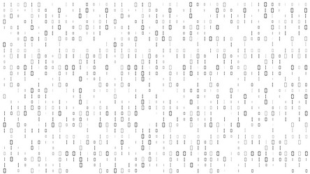 binary code white number pattern computer data vector image