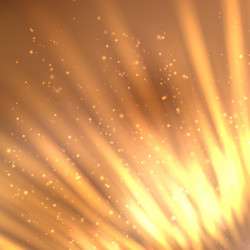 fire lines with sparkles on blurred background vector image