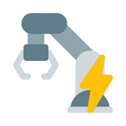 maximize constant output with powerful machine vector image