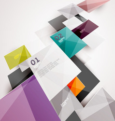 abstract colored background vector image