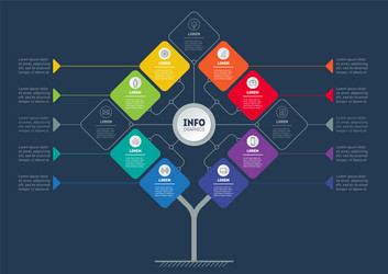 8 Point Infographic Vector Images (over 230)