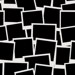 photo frames seamless pattern for your design vector image