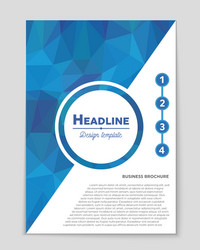 abstract layout background for web vector image