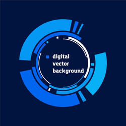 Abstract Tech Background vector image