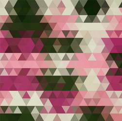 multicolor geometric triangular low poly style vector image