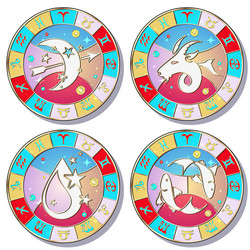 zodiac signs set Vector Image