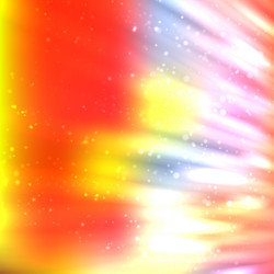 fire lines with sparkles on blurred background vector image