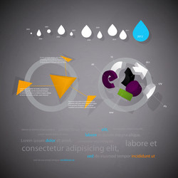 Statistical Report - Data Visualization vector image