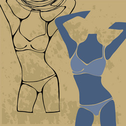 Grunge Background Nude Vector Images (over 750)