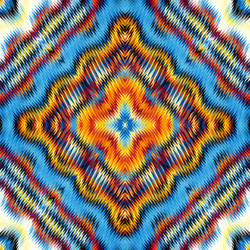 seamless pattern background a triangles vector image